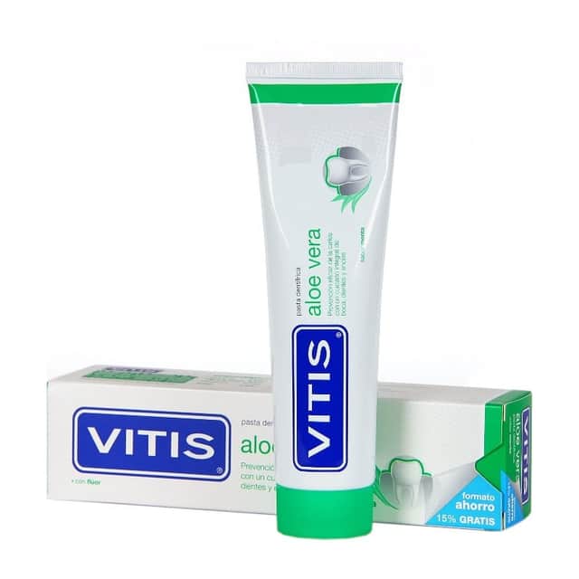 Vitis Aloe Vera Pasta Dentífrica Sabor Menta 100ml