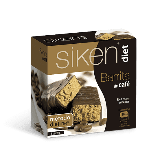 Siken Diet Barrita Café 5 unidades