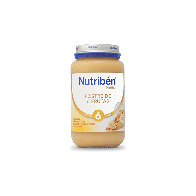 Nutriben Potito Postre de 6 Frutas