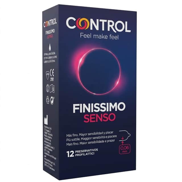 Control Finissimo Senso Preservativos 12 unidades