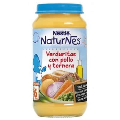 Nestlé Verduritas con Pollo y Ternera 250g