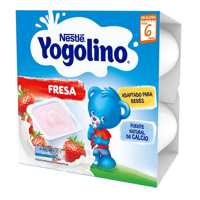 Nestlé Yogolino Fresa 4x100g