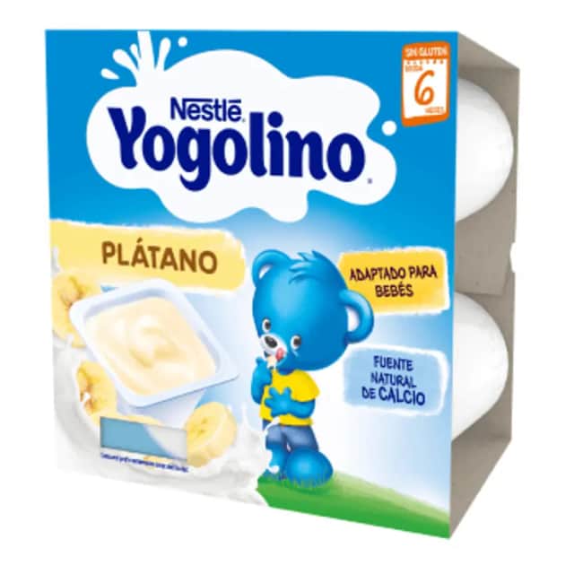 Nestlé Yogolino Plátano 4x100g