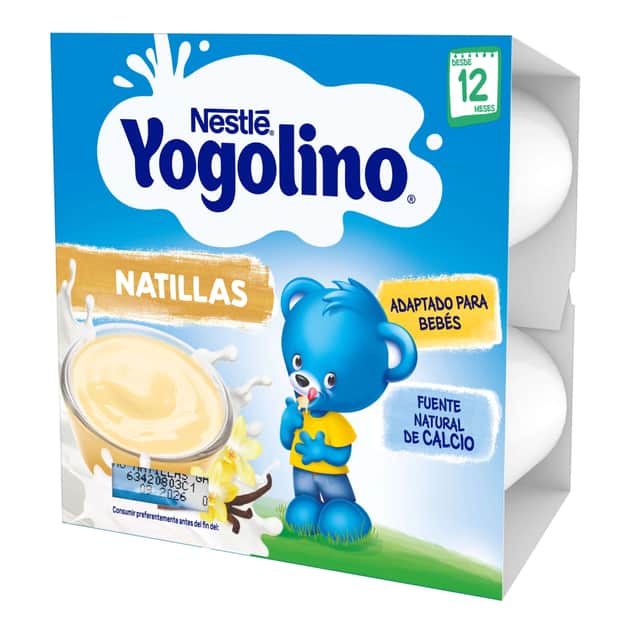 Nestlé Yogolino Natillas Vainilla 4x100g