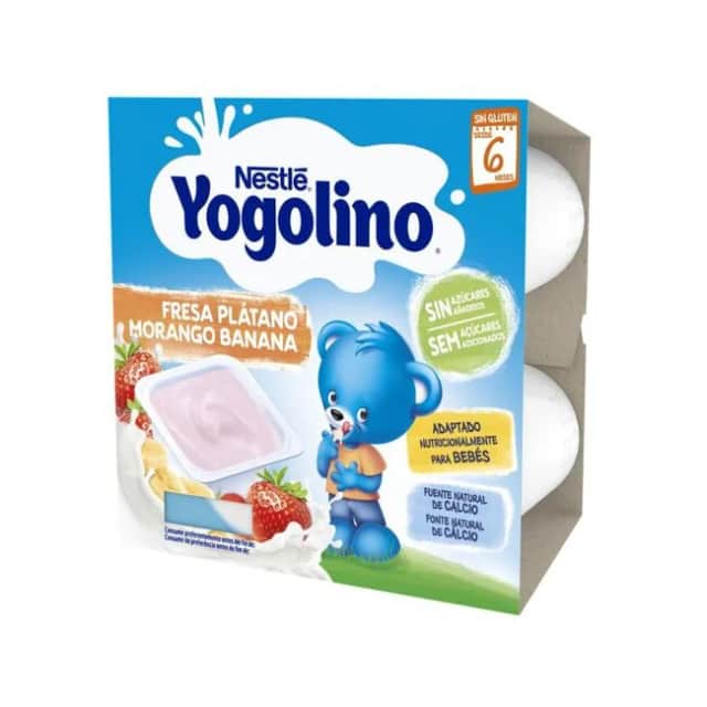Nestlé Yogolino Fresa Plátano 4x100g