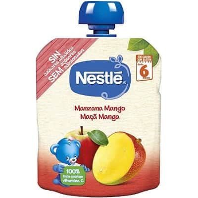 Nestlé Bolsita Manzana Mango 90g