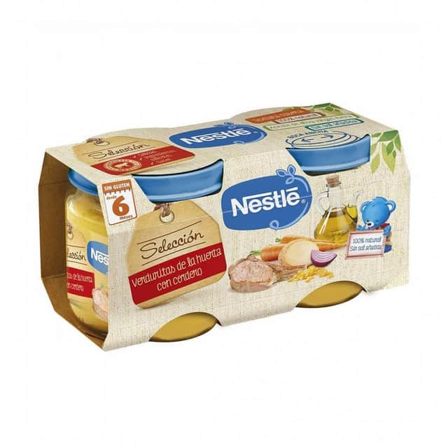 Nestlé Naturnes Verduras Pollo 2x200g