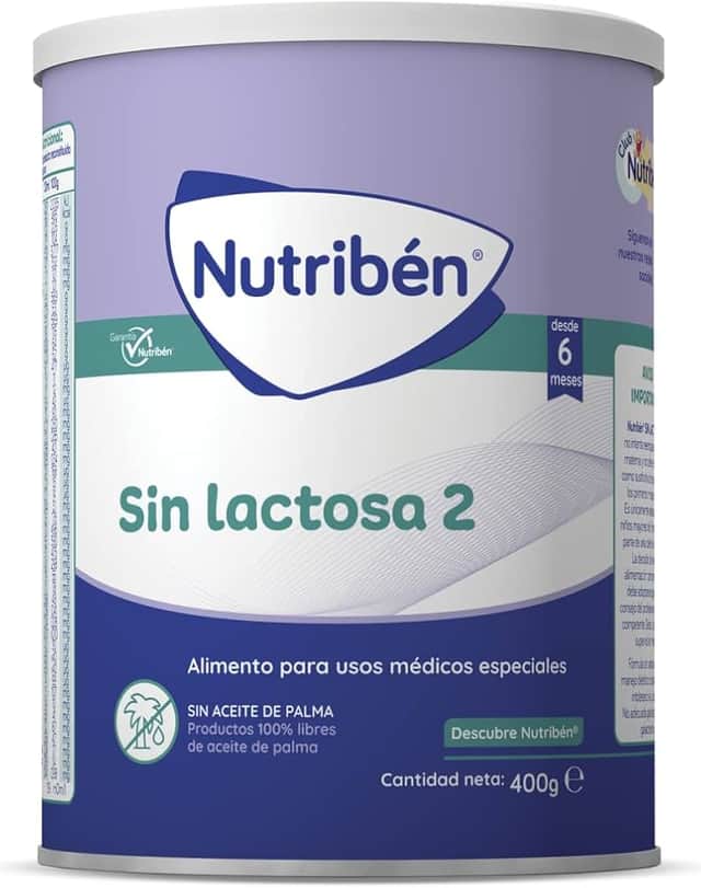 Nutribén Sin Lactosa 2 400gr