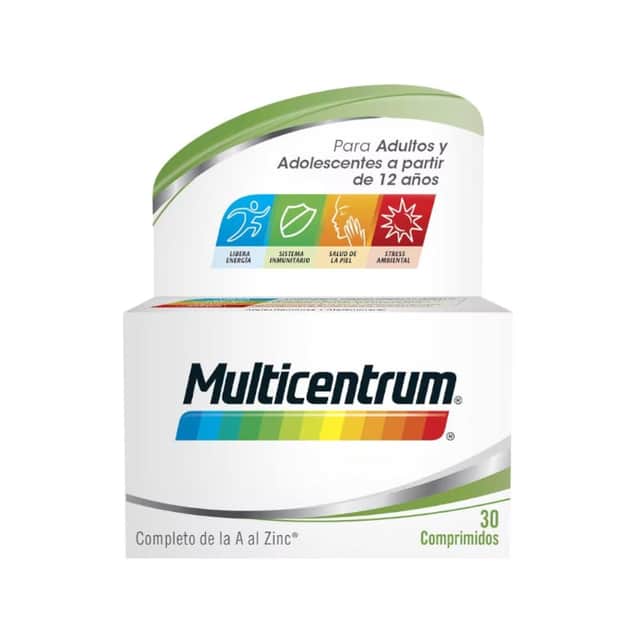 Multicentrum 30 comprimidos