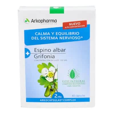 Arkopharma Espino Albar y Grifonia Complex 40 cápsulas