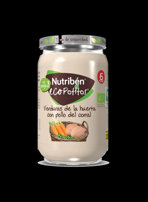 Nutribén EcoPotito Verduras de la Huerta con Pollo del Corral 235g