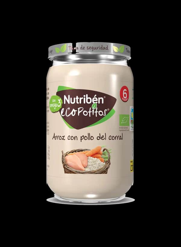 Nutriben EcoPotito Arroz con Pollo del Corral 235g