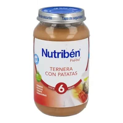 Nutriben Potito Ternera con Patatas 250g