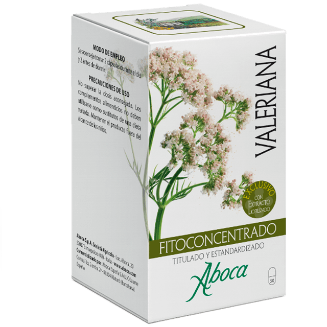 Aboca Valeriana Fitoconcentrado 50 cápsulas