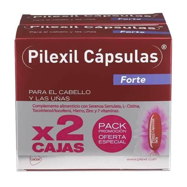 Pilexil Forte Duplo 2x100 cápsulas