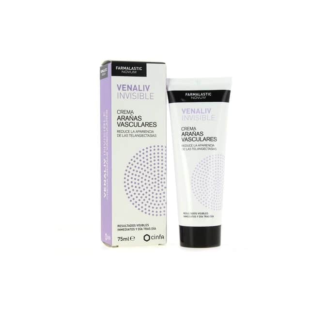 Farmalastic Novum Venaliv Invisible Crema Arañas Vasculares 75ml
