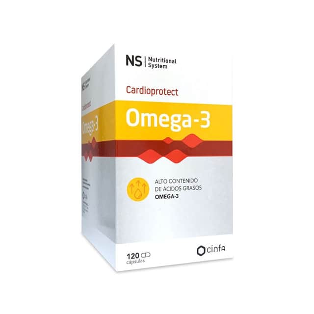 NS Cardioprotect Omega-3 120 cápsulas