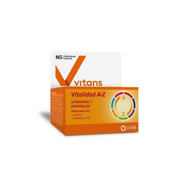 NS Vitans Vitalidad A-Z 100 comprimidos