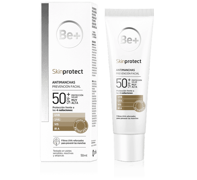 Be+ Skinprotect Fluido Antimanchas Prevención SPF50+ 50ml