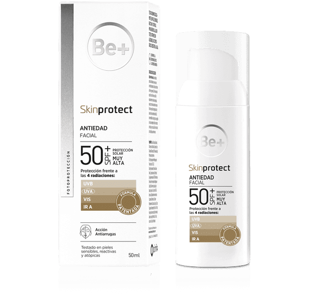 Be+ Skinprotect Fluido Antiedad SPF50+ 50ml