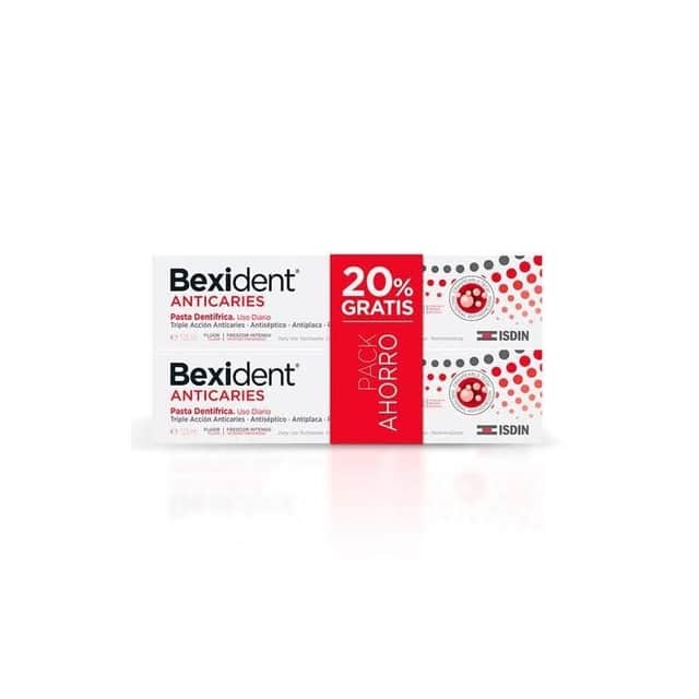 Isdin Bexident Pasta Anticaries 2x125ml
