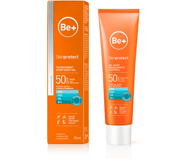 Be+ Skinprotect Gel Sport Transparente Corporal SPF50 75ml