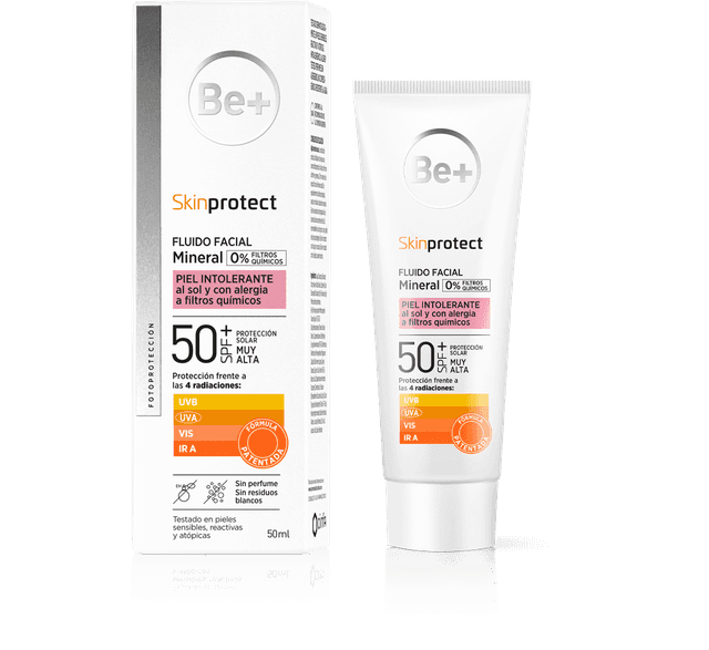 Be+ Skinprotect Crema Piel Intolerante SPF50+ 50ml