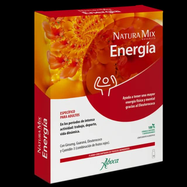 Aboca Natura Mix Advanced Energia 10 frascos monodosis 15g