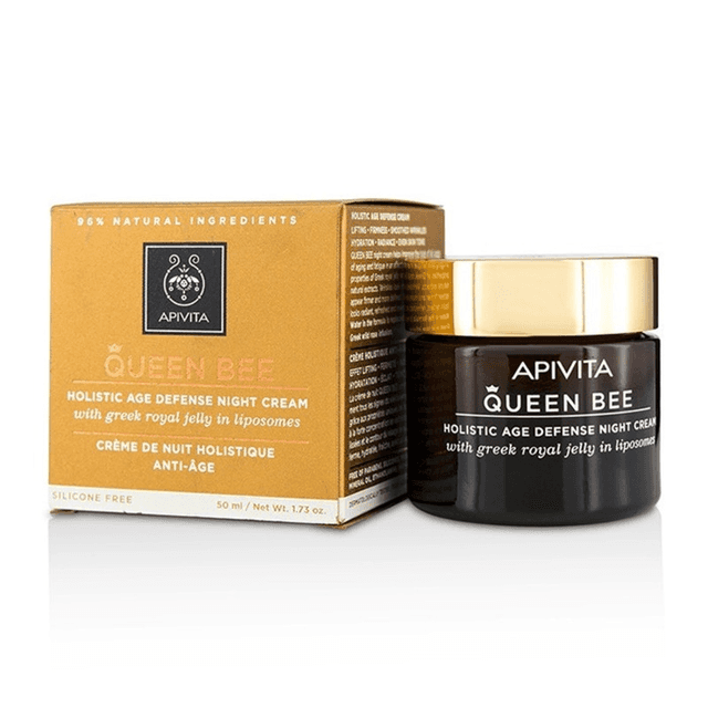 Apivita Queen Bee Crema de Noche Reparadora y Antiedad Holística 50ml