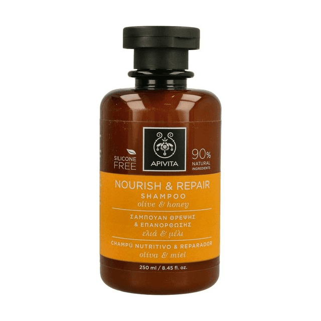 Apivita Champú Nutritivo Oliva y Miel 250ml