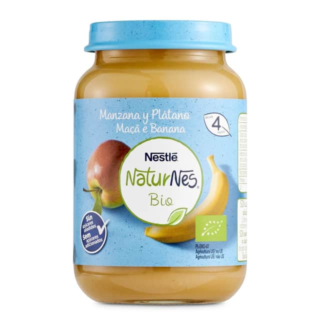 Nestlé Naturnes Bio Manzana Plátano 190g