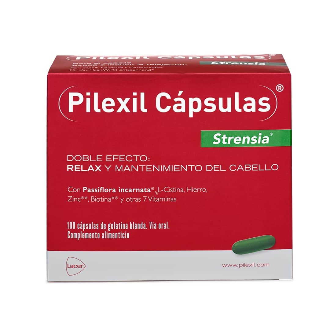 Pilexil Strensia 100 cápsulas
