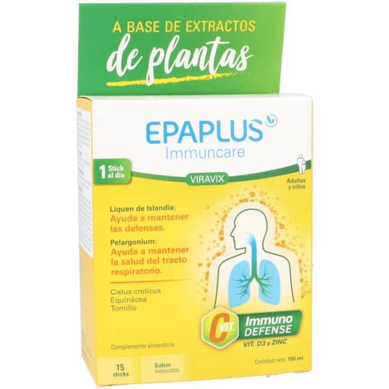 Epaplus Immuncare Viravix - Defensas Inmunológicas 15 sticks