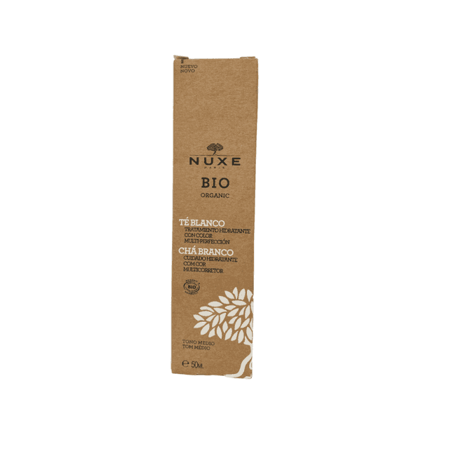 Nuxe Bio Tratamiento Hidratante con Color Té Blanco 50ml