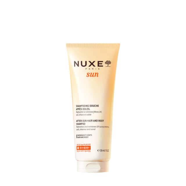 Nuxe Sun Champú de Ducha para Después del Sol Rostro Cuerpo y Cabello 200ml