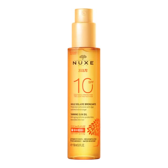 Nuxe Sun Aceite Bronceador SPF10 150ml