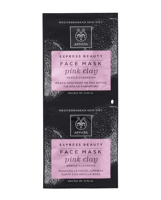 Apivita Express Beauty Arcilla Blanca 2x8ml