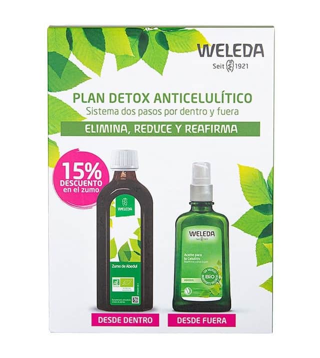 Weleda Pack Detox Anticelulítico Abedul