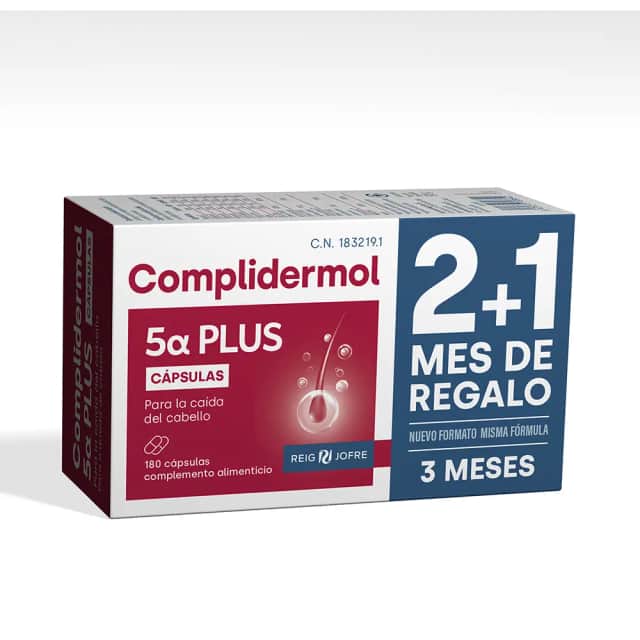 Complidermol 5 Alfa Plus 180 ud