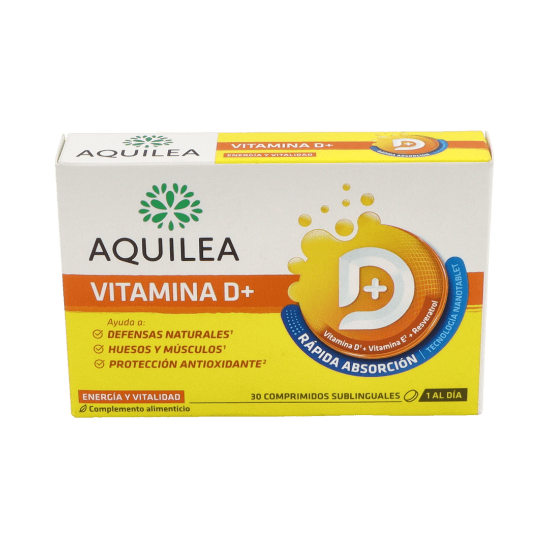 Aquilea Vitamina D+ 30 comprimidos sublinguales