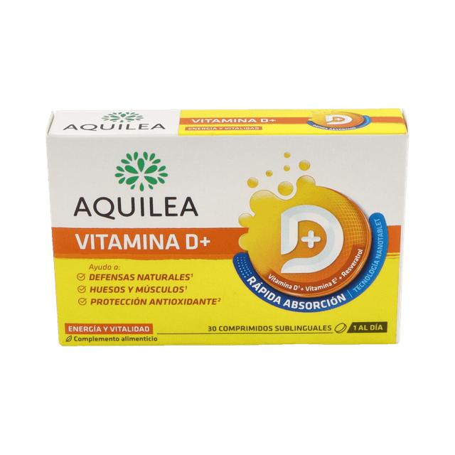 Aquilea Vitamina D+ 30 comprimidos sublinguales