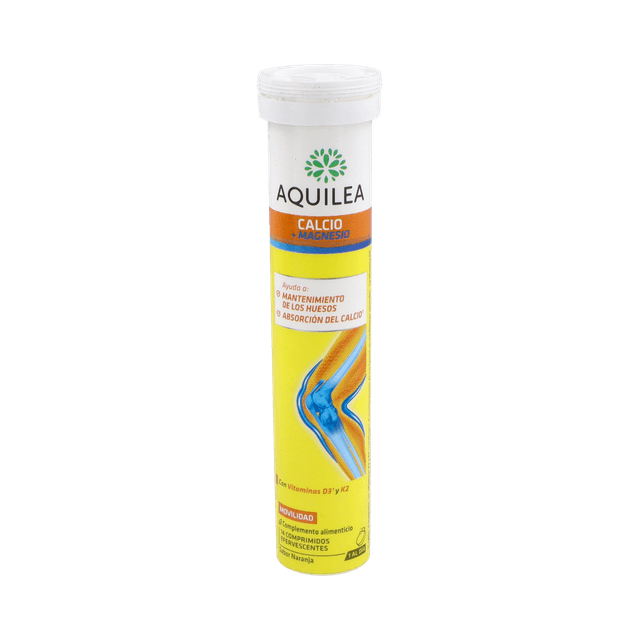 AQUILEA Calcio + Magnesio 14 comprimidos efervescentes