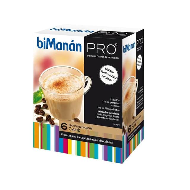 biManán Pro Batido Café 180g