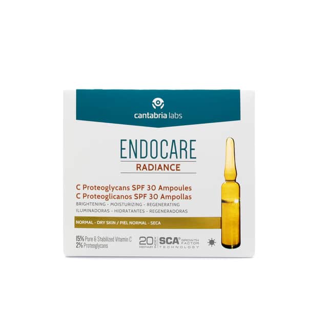 Endocare Radiance C Proteoglicanos FPS30 30 ampollas