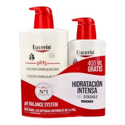 Eucerin pH5 Loción Enriquecida 1000ml + 400ml