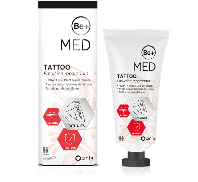 Be+ MED Tattoo Emulsión Reparadora 40ml