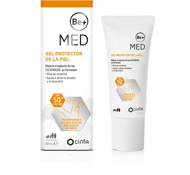 Be+ Gel Protector de la Piel SPF50+ 20ml