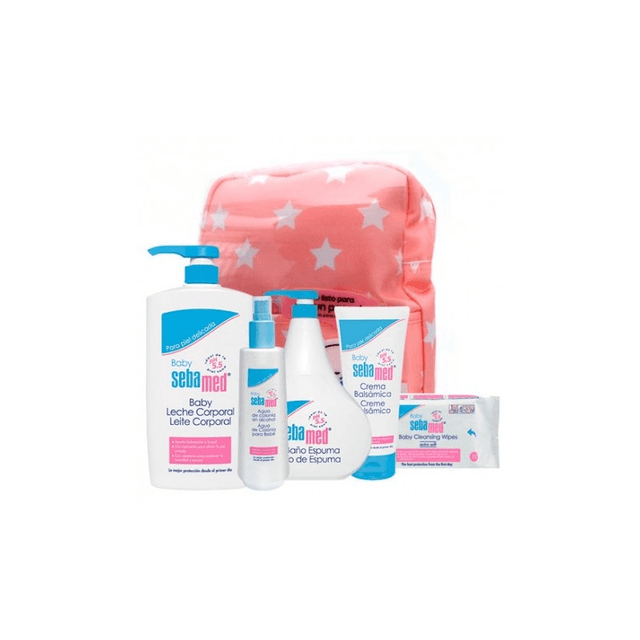 Sebamed Baby Canastilla Premium Rosa Set