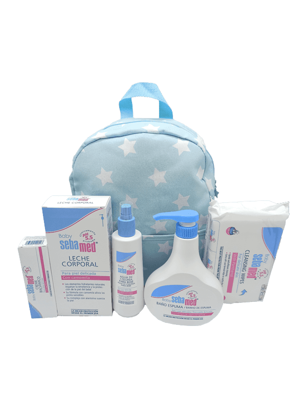 Sebamed Baby Canastilla Premium Azul Set