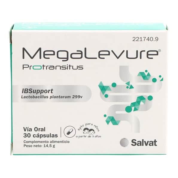 Salvat Megalevure Protransitus 30 cápsulas